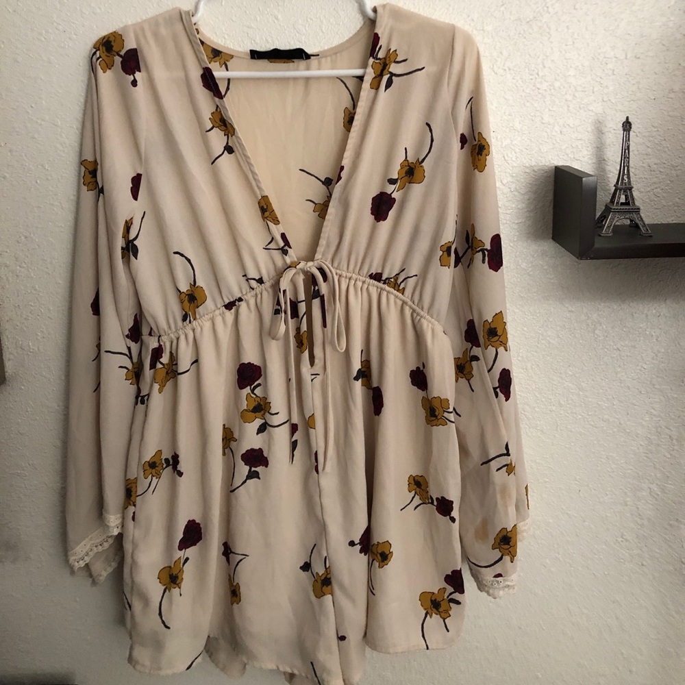 Floral romper